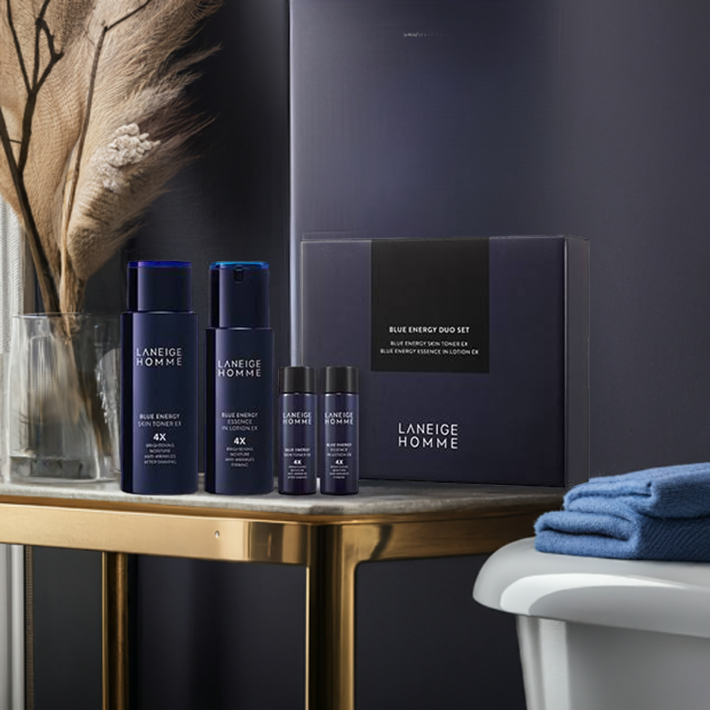 Laneige homme blue energy ex duo set.
