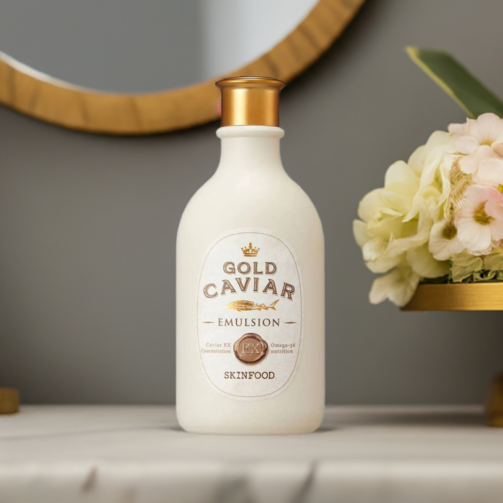 SKINFOOD Gold Caviar EX Emulsion – JaydenReese K-Beauty